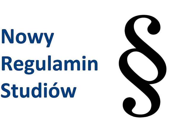 Nowy regulamin studiów Nowy regulamin studiów